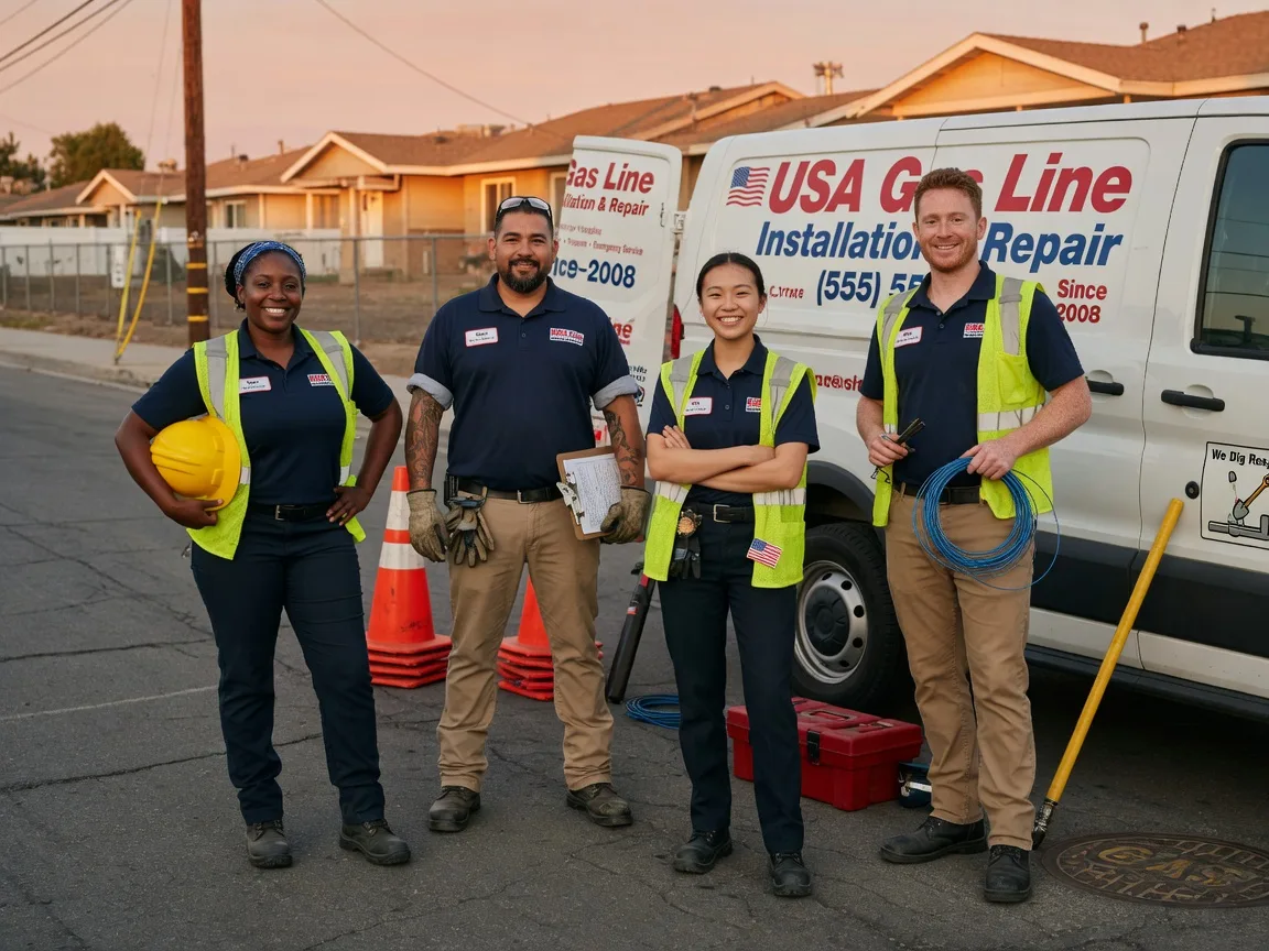 Gas Line Installation company in Thomasville, NC